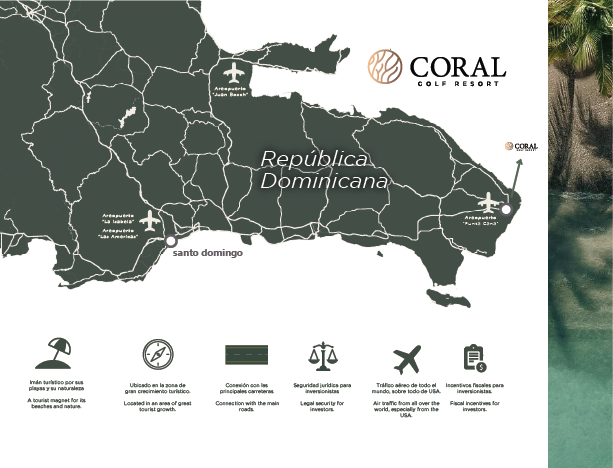 Ubicacion Coral Golf Resort